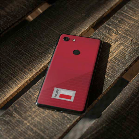 Poland Soccer Flag Google Pixel 3 XL Skin
